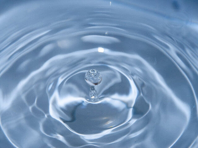 Tap water drop
